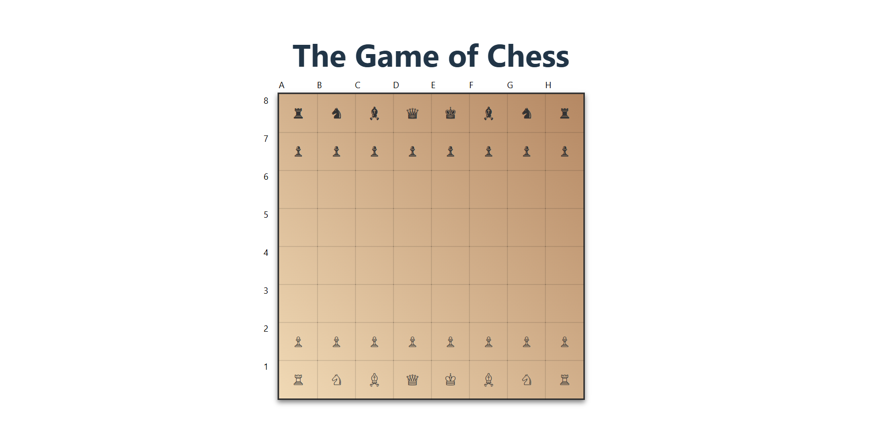game of chess website preview image
